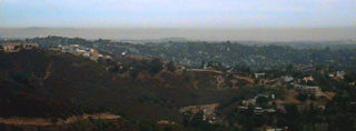 View of Bay Area from the hills