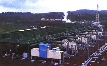 Geothermal power facility