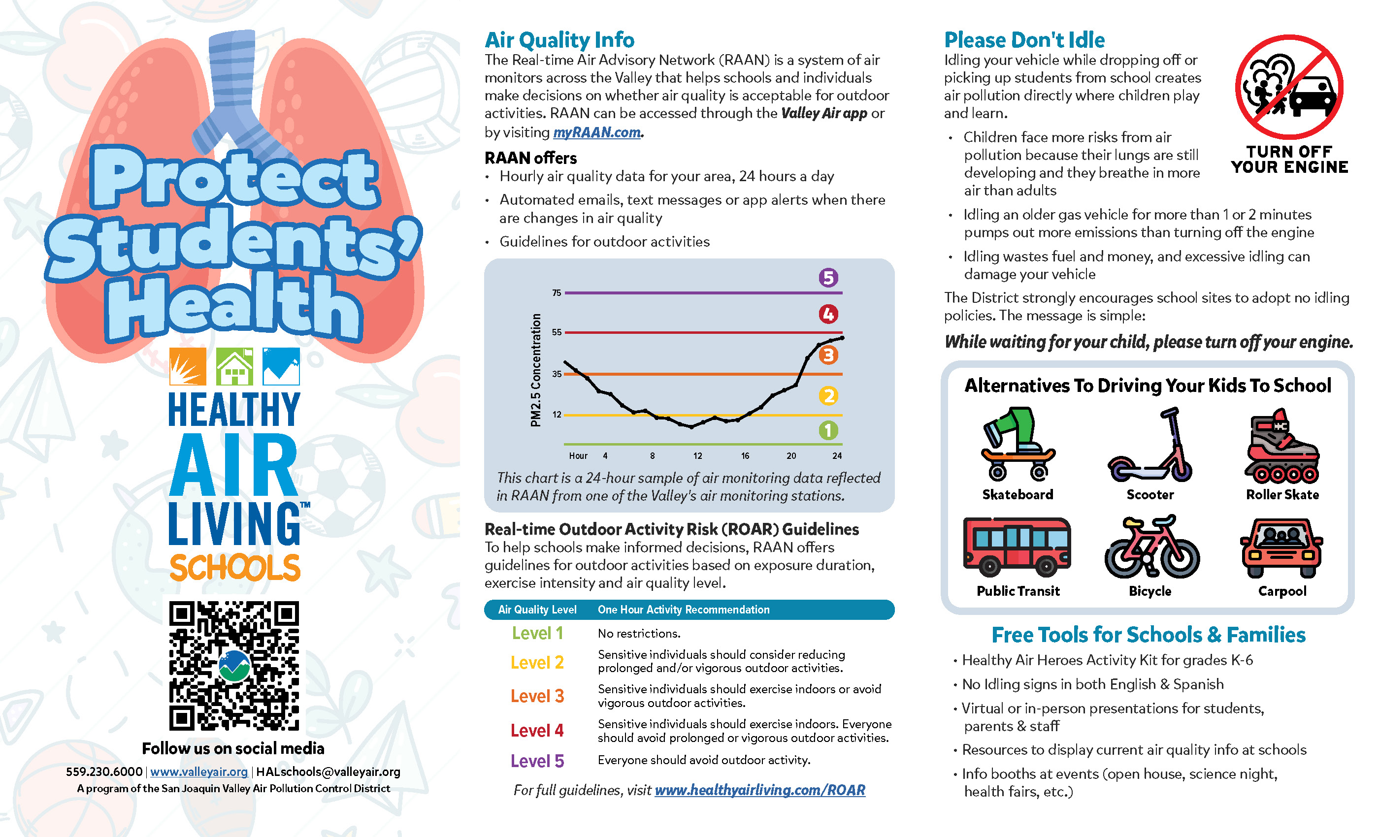Healthy Air Living Schools Brochure